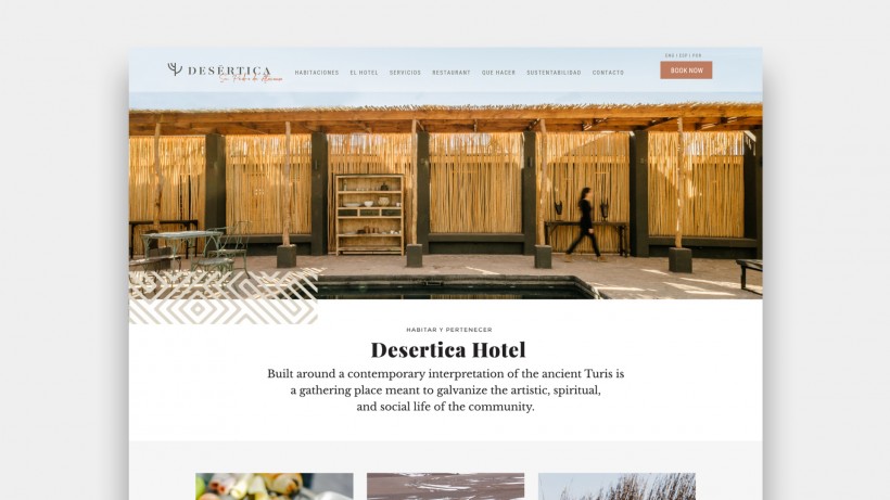 Hotel Desertica web